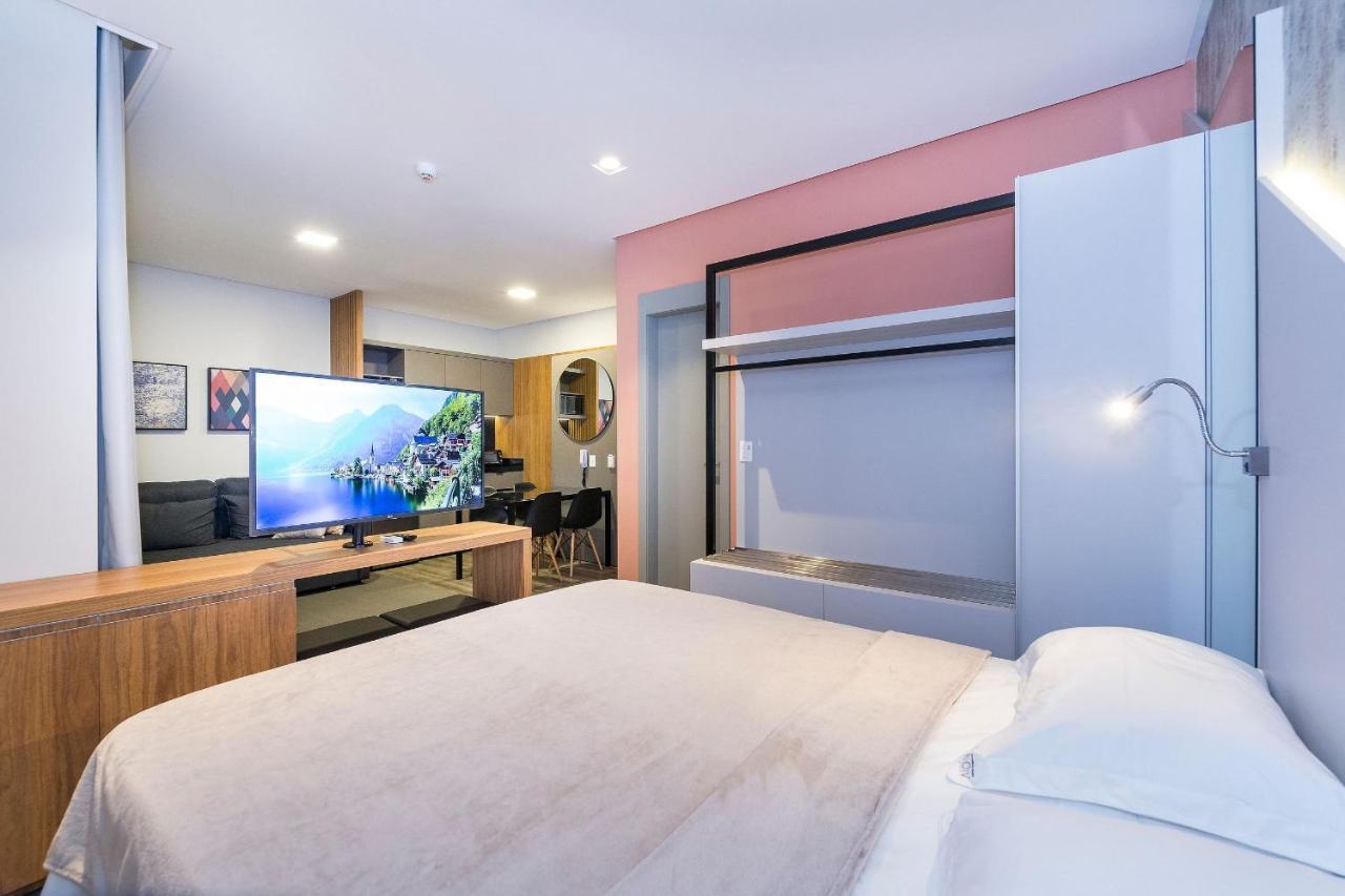 Aion Suites 204 - Compacto E Luxuoso Loft - Rooftop Com Piscina E Academia - A Poucos Passos Da Praia Bombinhas Exteriör bild