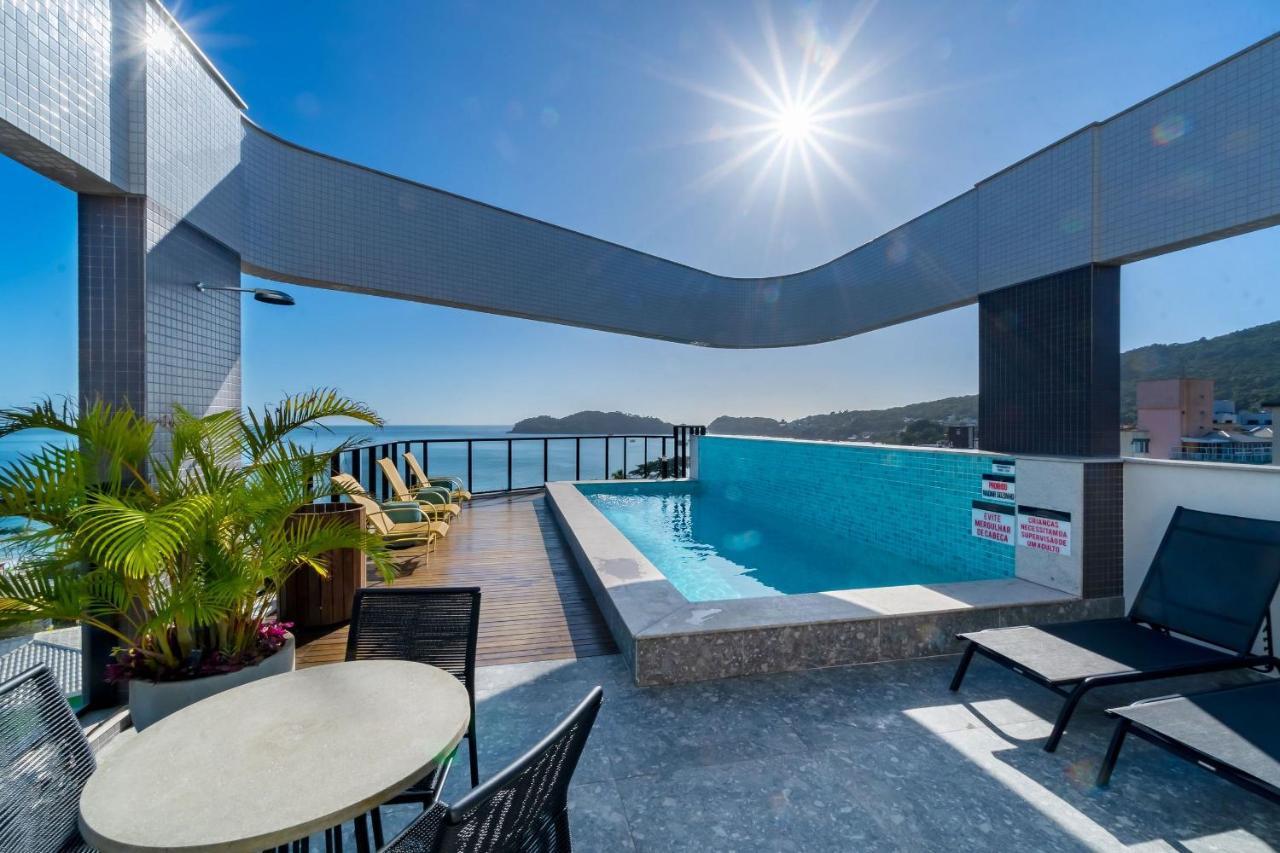 Aion Suites 204 - Compacto E Luxuoso Loft - Rooftop Com Piscina E Academia - A Poucos Passos Da Praia Bombinhas Exteriör bild