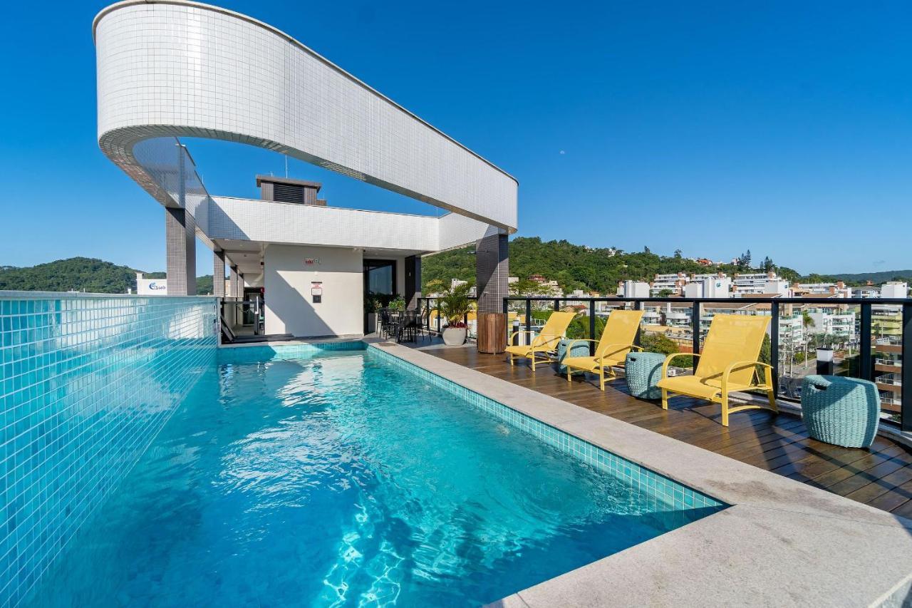 Aion Suites 204 - Compacto E Luxuoso Loft - Rooftop Com Piscina E Academia - A Poucos Passos Da Praia Bombinhas Exteriör bild